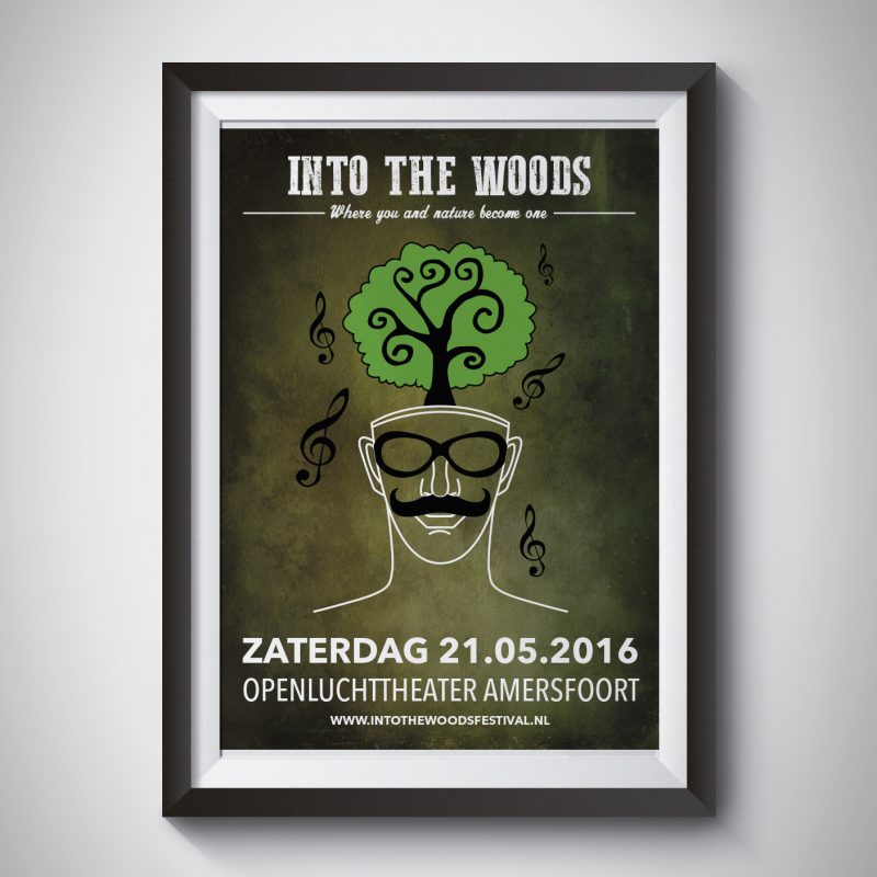 2016 • fictieve poster festival 'into the woods'