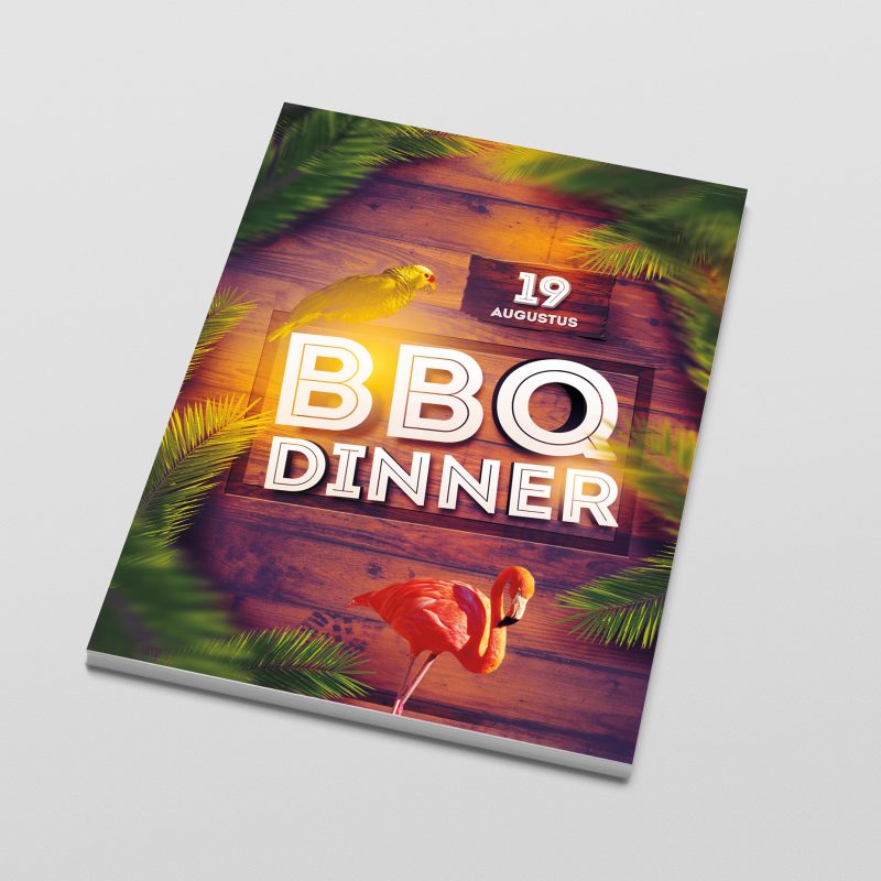 2018 • uitnodiging bbq diner